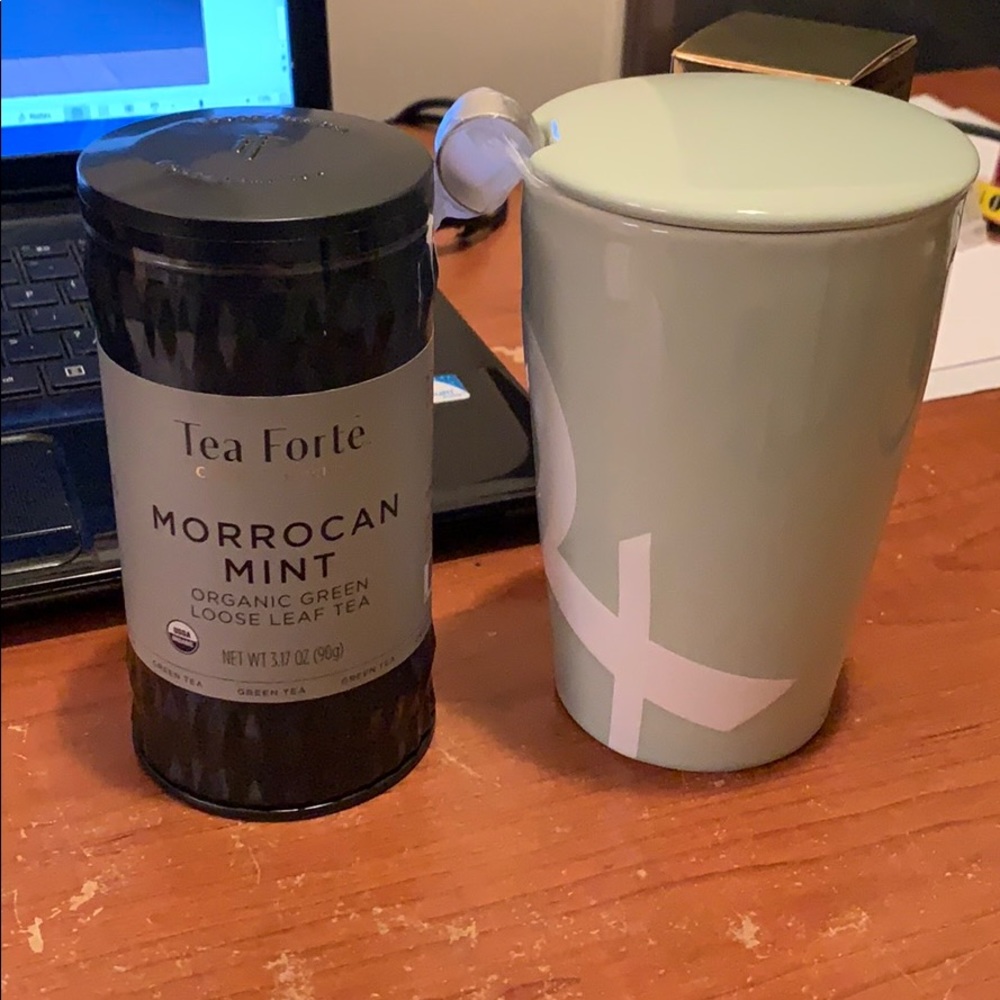 Tea forte cup and tea